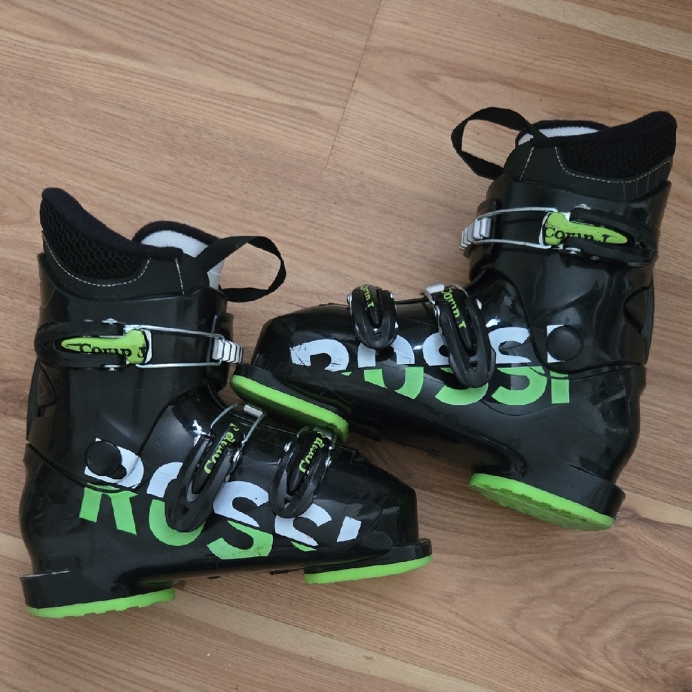 Rossignol Black and Green Women's Snow Boots